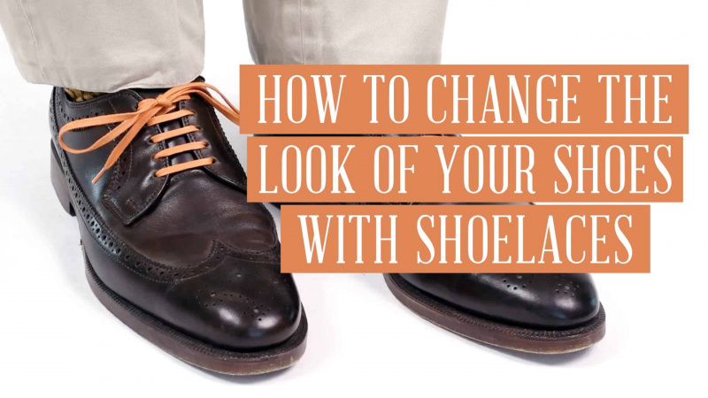 Como mudar a aparência de seus sapatos com cadarços