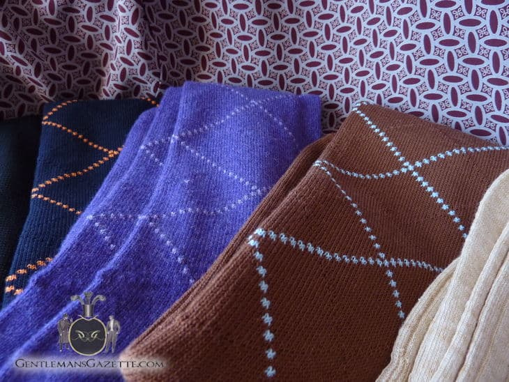 Избор чарапа од кашмира Бресциани