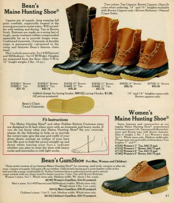 Chaussures de chasse L.L. Bean