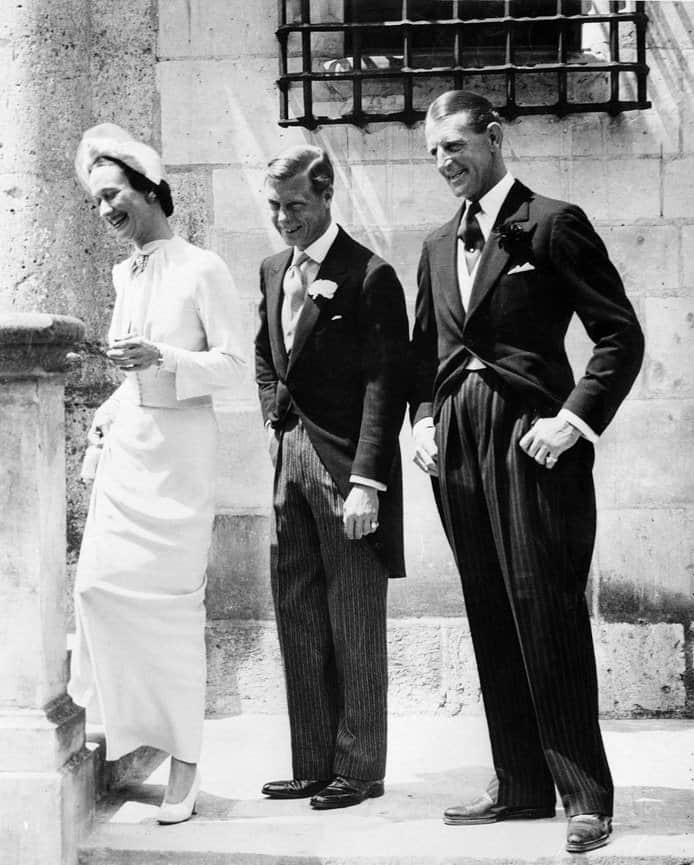 Duc de Windsor et Wallis Simpson Boutonnière de mariage