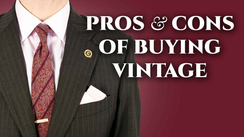 Vor- und Nachteile des Kaufs von Vintage-Kleidung