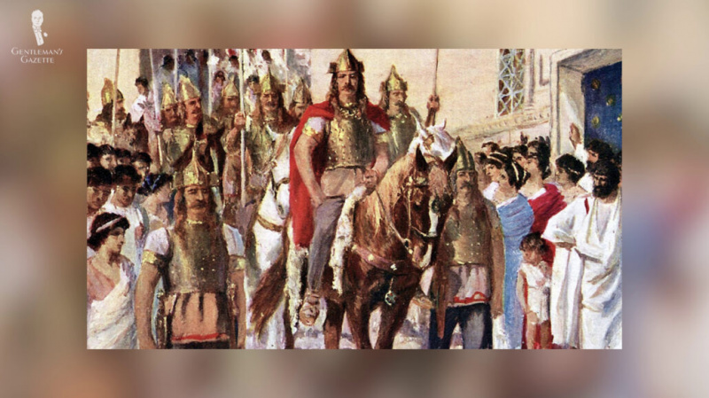 Прва документована употреба коњске коже потиче из Шпаније у 7. веку - прво од стране Визигота, а касније од Маура