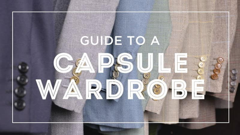 Guía de vestuario cápsula para hombres