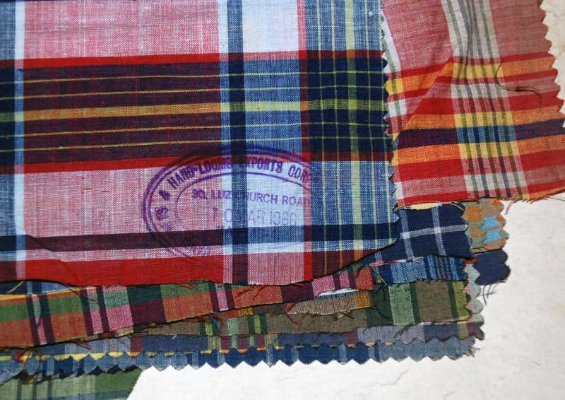 Ручна тканина Мадрас из 1966