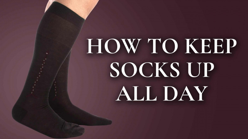 Comment garder les chaussettes en place toute la journée et pourquoi les vôtres glissent vers le bas