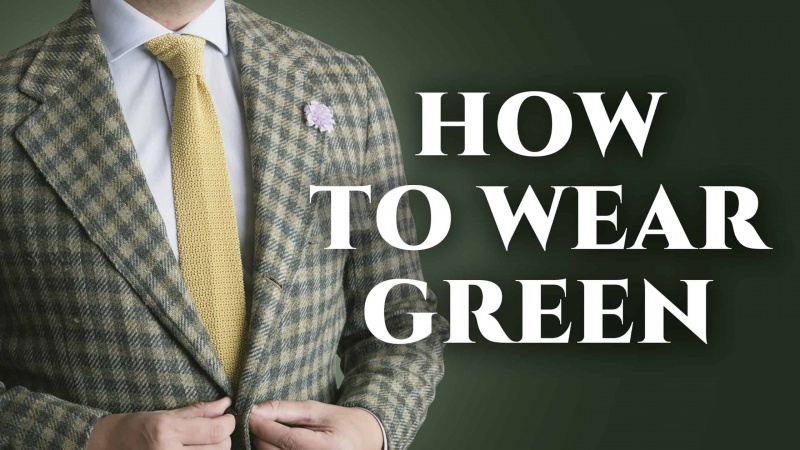 La couleur la plus sous-utilisée dans la mode masculine : le vert et comment le porter