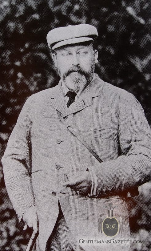 Bertie Edward VII en Tweedside avec Ghillie Collar
