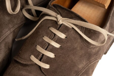 Интензивне беж пертле од равног воштаног памука - Луксузне пертле за ципеле од Форт Белведере
