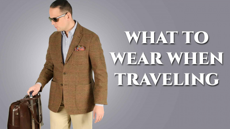 O que vestir no aeroporto/quando viajar