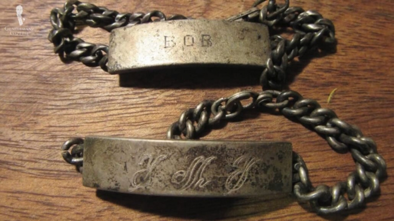 Bracelets chaîne avec initiales