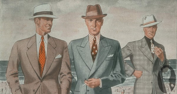 Mode d'été pour hommes et comment s'habiller dans les années 30 et 40