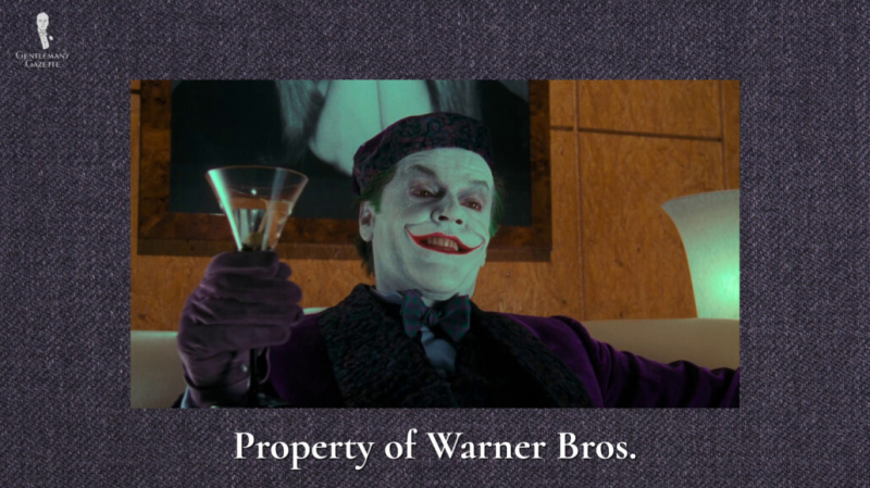 Jack Nicholson comme Joker.