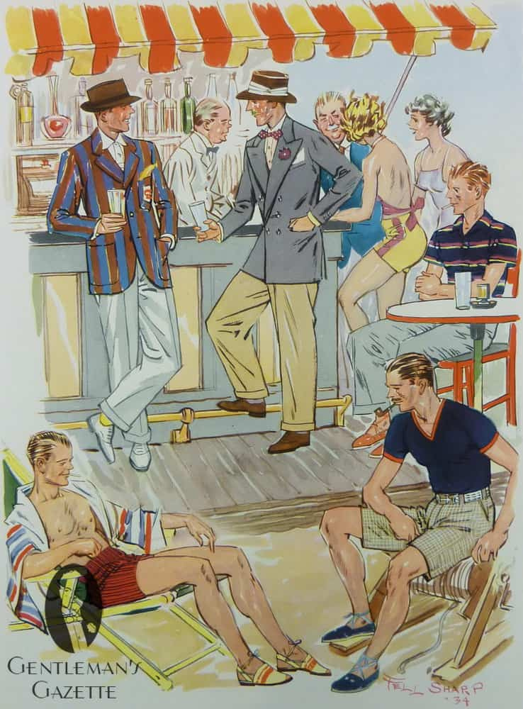 Летња одећа за плажу 1934