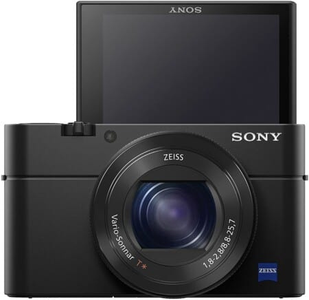 Appareil photo numérique compact haut de gamme Sony RX100 IV 20,1 MP avec capteur 1 pouce