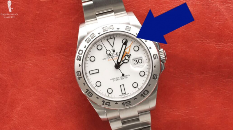 „Rolex“ laikrodžio antros valandos rodyklė