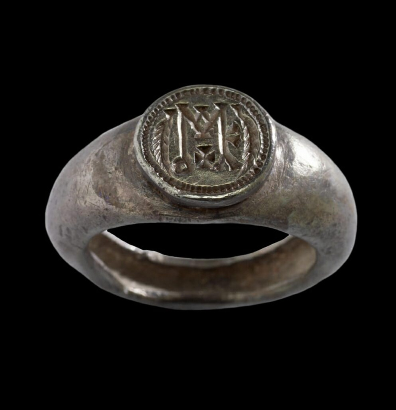 Byzantský pečetní prsten ze 6. století