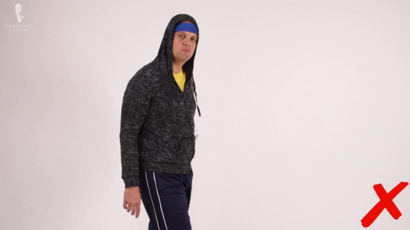 Raphael nosí na veřejnosti sportovní oblečení