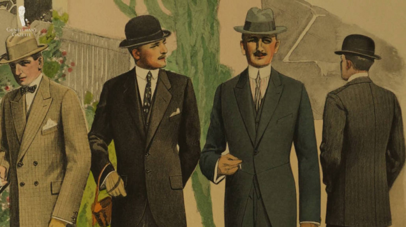 Une moustache symbolisait la virilité, mais elle a connu un déclin dans les années 1920.