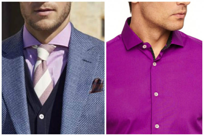 Comment porter et ne pas porter une chemise violette