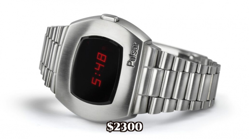 A nova versão do relógio Pulsar custa cerca de US$ 2.300.