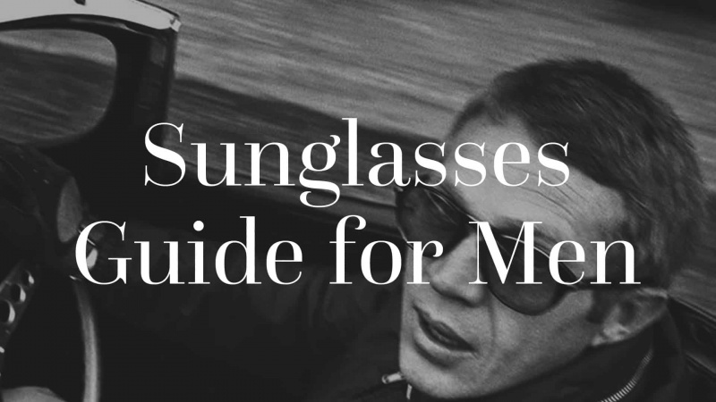 Guia de óculos de sol para homens