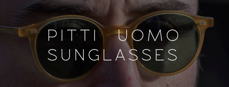 Sluneční brýle Pitti Uomo