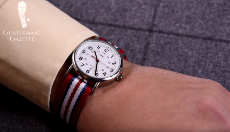 Transforme instantaneamente o seu relógio com a bracelete de relógio NATO