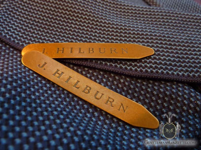 J. Hilburn Brass ovratnik košulje