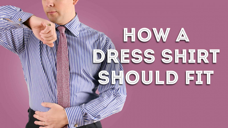 Como uma camisa social deve caber - detalhes de estilo adequados para camisas masculinas