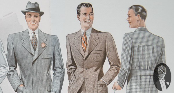 Vídeňské styly obleků ve 30. letech 20. století