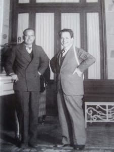 Domenico Caraceni e Douglas Fairbanks
