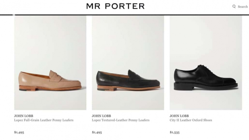 Chaussures John Lobb Paris sur M. Porter