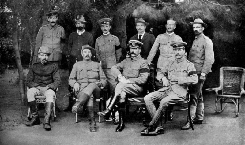 Khaki Uniformes durante a Segunda Guerra Boer