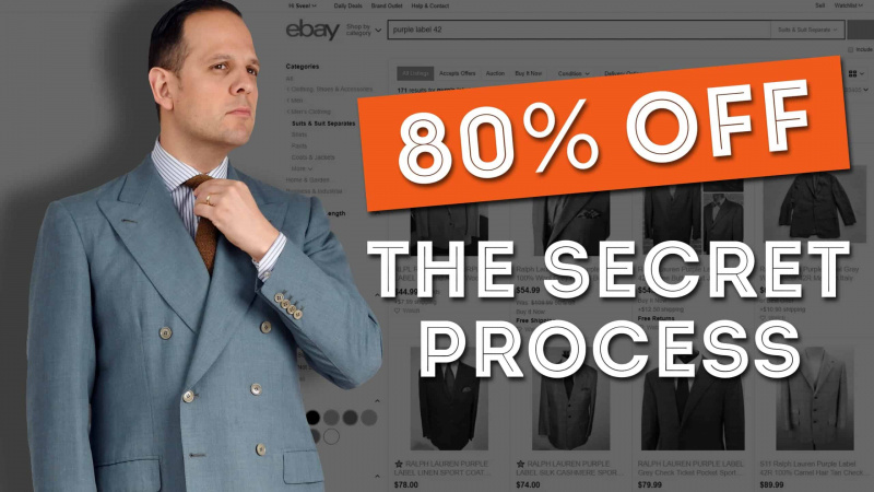 Kuinka saada 80 %:n alennus miesten vaatteista joka kerta: Salainen vaiheittainen prosessini