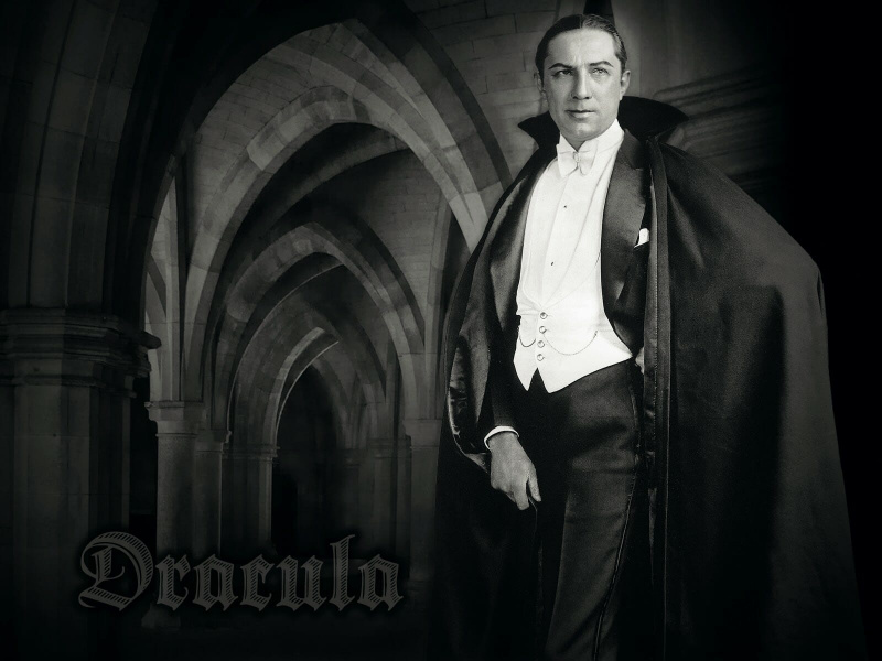 Full-Dress Fright - Bela Lugosi als Dracula in witte stropdas