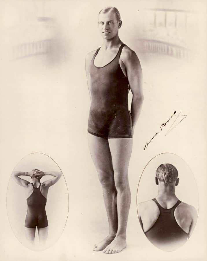 Arne Borg - Détenteur du record du monde de natation dans les années 1920