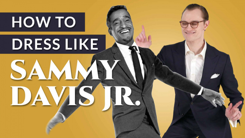 Jak se oblékat jako Sammy Davis Jr. – Inspirace pánským stylem od hollywoodské ikony