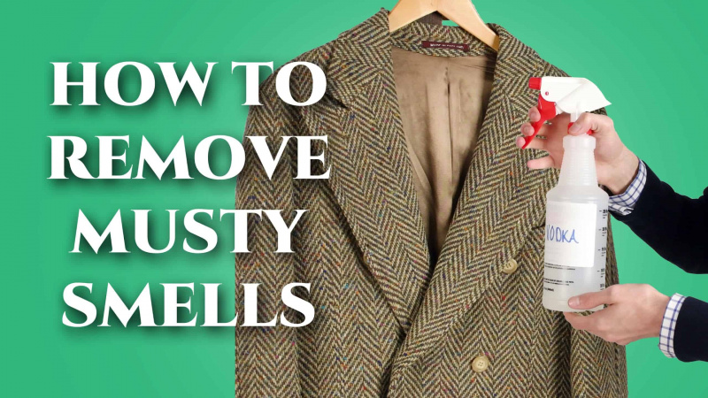 Wie man den muffigen Geruch aus der Kleidung bekommt