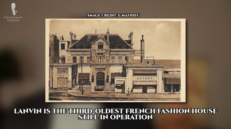 Lanvin, la troisième plus ancienne maison de couture française qui