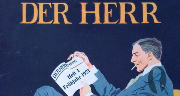 Der Herr - L'un des premiers magazines de mode masculine de l'histoire