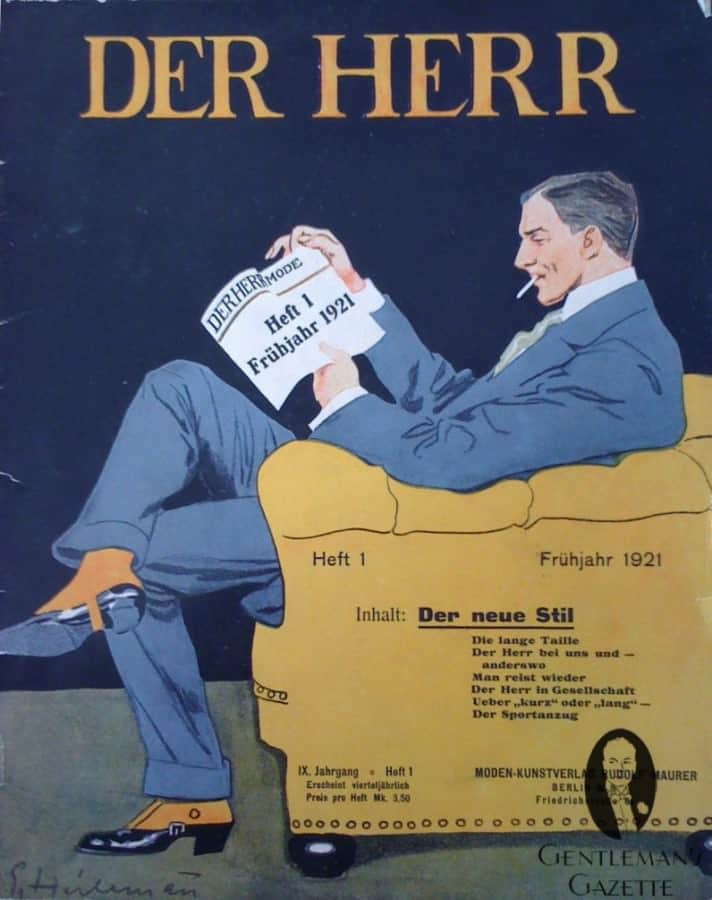 La couverture du Lord Magazine de 1921