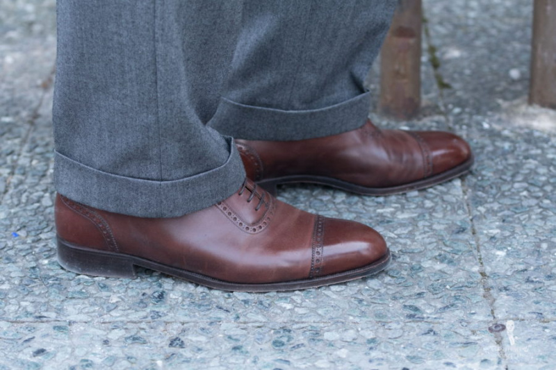 Un Oxford quart richelieu marron est une chaussure merveilleuse à avoir dans son placard à chaussures