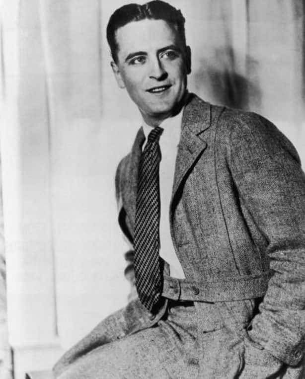 F. Scott Fitzgerald en costume Norfolk 1920