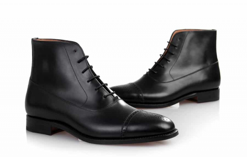 Bottes Shoepassion Balmoral noires classiques, modèle n° 625