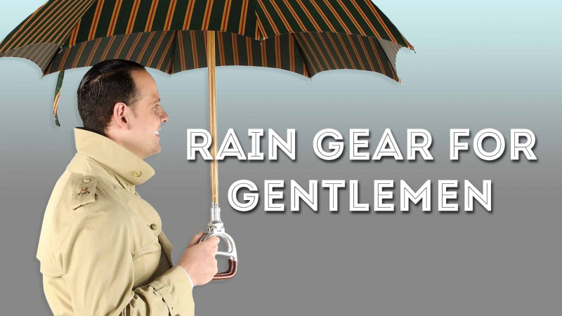 Vêtements de pluie pour hommes : quoi porter par temps humide