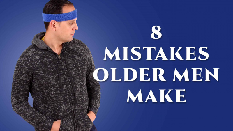 8 erreurs que font les hommes plus âgés en essayant d'avoir l'air jeune