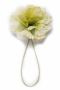 Flor de lapela Oscar Wilde Flor de lapela verde pálido em tamanho natural Cravo