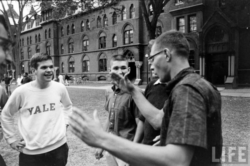 Estudantes de Yale na década de 1960