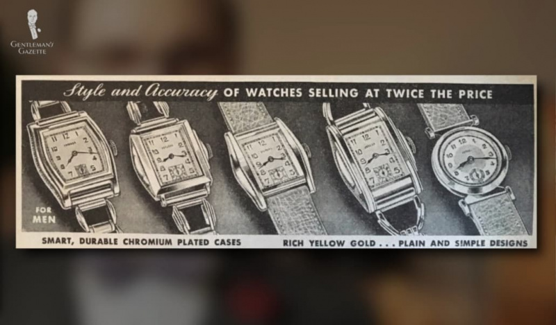 Alors que les montres-bracelets gagnaient du terrain au début du XXe siècle, les gilets perdaient une certaine utilité.
