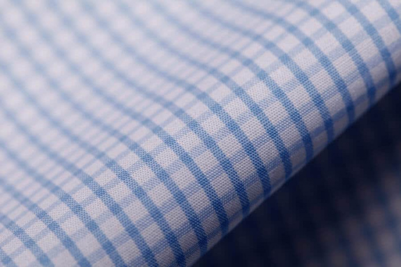 Tecido de camisa xadrez - ideal para negócios casuais